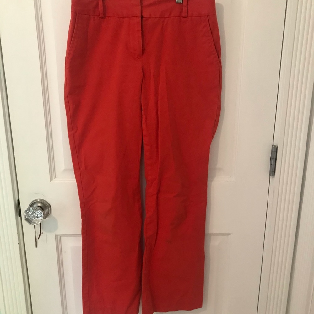 Talbots Blood Orange Pants